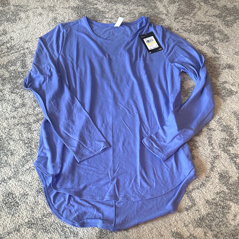 Under Armour Women's Long Sleeve Top in Blue/Purple